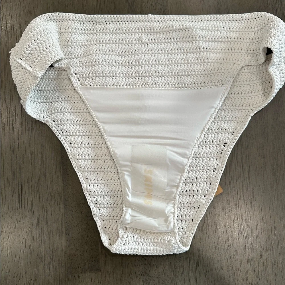 Crochet Swim Bikini Bottom - Marble Size 4X